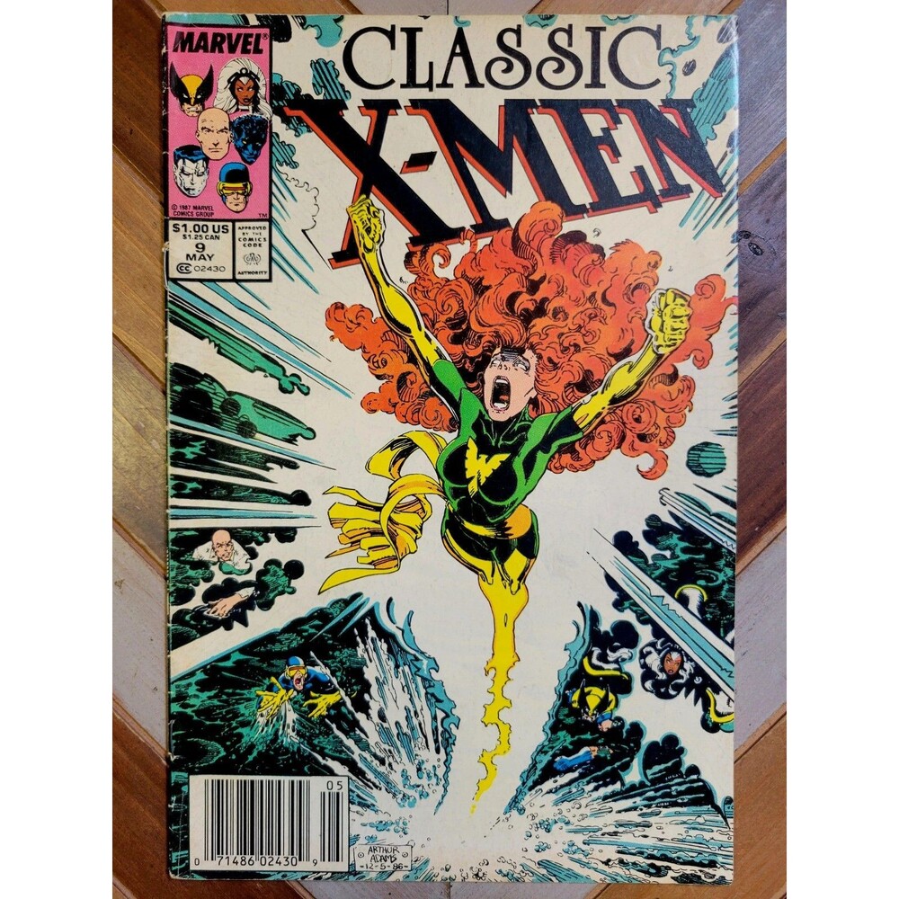 X-Men Classic #9 (1987) Newsstand! Phoenix #101 Story + New Nightcrawler Backup!